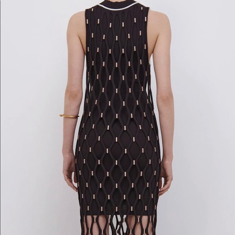 Jonathan Simkhai Mariel Fringe Mini Dress